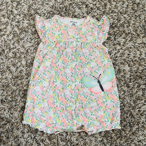 Floral Baby Creeper Baby Girl - Picture 2 of 4